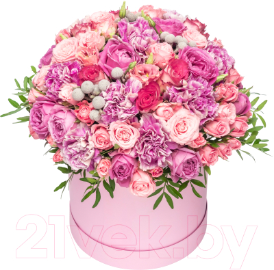 Цветы в коробке 21vek Pinkbox №9
