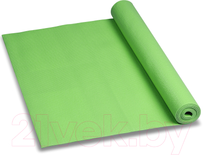 Коврик для йоги и фитнеса Indigo PVC YG05 (зеленый)