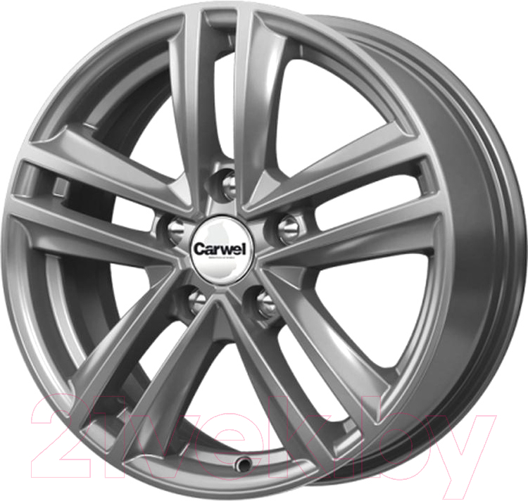 Литой диск Carwel Неро 134 15x6" 5x100мм DIA 57.1мм ET 38мм SB