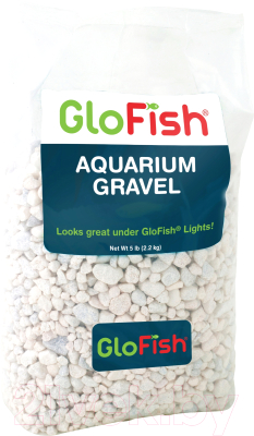 Грунт для аквариума GloFish 29025 (2.26кг, белый)