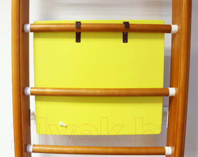 Детский спортивный комплекс Kampfer Helena Ceiling Busyboard (классический стандарт/бизиборд желтый)