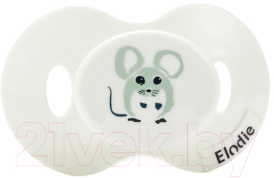 

Пустышка Elodie, Белый, Силиконовая Forest Mouse Max / 30100144650NA