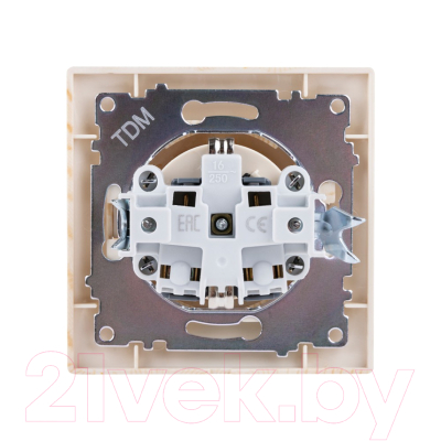 Изображение товара Розетка TDM Лама SQ1815-0311 (сосна)