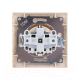 Миниатюра изображения товара Розетка TDM Лама SQ1815-0311 (сосна)