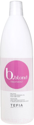 

Бальзам для волос Tefia, Bblond Treatment для светлых волос c абиссинским маслом