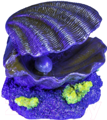 Декорация для аквариума GloFish Раковина-жемчужница / 19629