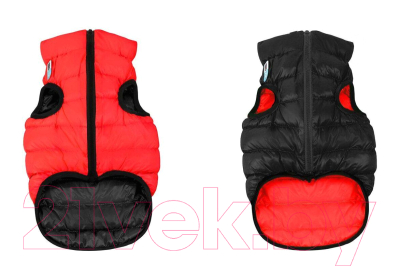 Куртка для животных AiryVest 1700 (XS, красный/черный)