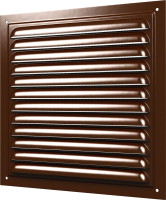 Решетка вентиляционная ERA 1515МЭ (коричневый) - 