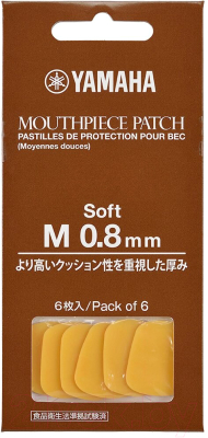 Набор наклеек для мундштука Yamaha Mouthpiece Patch M 0.8mm Soft