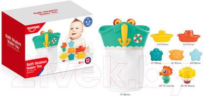 Набор игрушек для ванной Huanger Якорь / HE0271