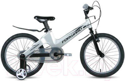 Детский велосипед Forward Cosmo 16 2.0 2021 / 1BKW1K7C1011 (серый)