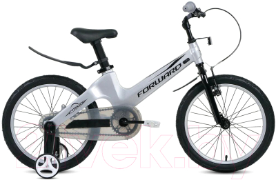 Детский велосипед Forward Cosmo 18 2021 / 1BKW1K7D1006 (серый)