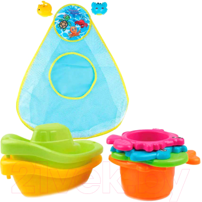 Набор игрушек для ванной Pituso Морские животные / K999-215B