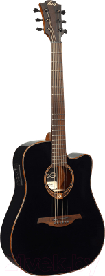 Электроакустическая гитара LAG T-118D CE-BLK