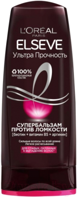 

Бальзам для волос L'Oreal Paris, Elseve Ультра Прочность