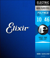 Струны для электрогитары Elixir Strings Light 12050 / Polyweb 10-46 - 