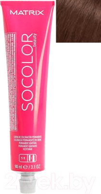 Крем-краска для волос MATRIX Socolor Beauty Мокка 4MV (90мл, шатен мокка перламутровый)