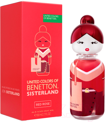 Туалетная вода United Colors of Benetton Sisterland Red Rose %rs_city_gde%