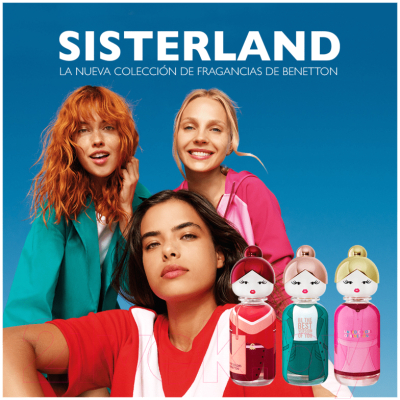 Туалетная вода United Colors of Benetton Sisterland Red Rose %rs_city_gde%