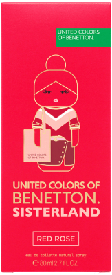 Туалетная вода United Colors of Benetton Sisterland Red Rose %rs_city_gde%