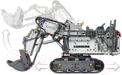 Конструктор управляемый Lego Technic Экскаватор Liebherr R 9800 / 42100