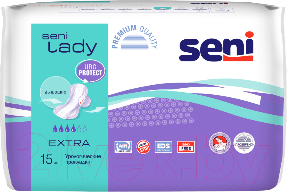 Прокладки урологические Seni Lady Extra (15шт)