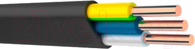 

Кабель силовой Ecocable, ВВГнг(А)-LS-П 3x2.5 ок (N / PE) - 0.66