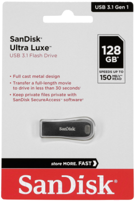 Usb flash накопитель SanDisk Ultra Fit 128GB (SDCZ74-128G-G46)