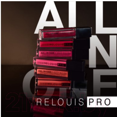 Румяна Relouis Pro All-In-One Liquid Blush 02 Pink
