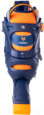 Роликовые коньки Ridex Wing (р-р 34-37, оранжевый)