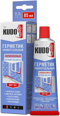 

Герметик силиконовый Kudo, KST-100 Универсальный