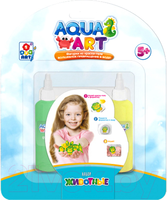 

Набор для творчества 1Toy, Aqua Art Животные / Т20074