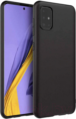 Чехол-накладка Case Matte для Galaxy A51 (черный)