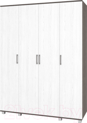 Шкаф Modern Ева Е40 (анкор темный/анкор светлый)