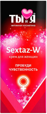 Лубрикант-гель Bioritm Ты и Я Sextaz-W для женщин / 70009 (20г)