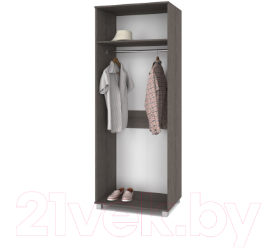 Шкаф Modern Ева Е21 (анкор темный/анкор светлый)