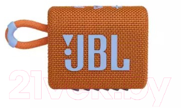 Портативная колонка JBL Go 3 (оранжевый)