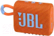 Миниатюра изображения товара Портативная колонка JBL Go 3 (оранжевый)