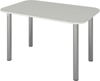 Обеденный стол Senira Р-001/01 (RAL 9003 хром) - 
