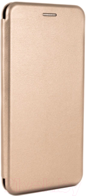 Чехол-книжка Case Magnetic Flip для Redmi Note 9 Pro/Note 9S (золотой)