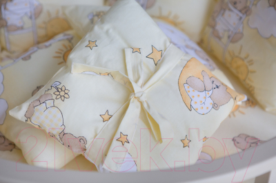 Комплект постельный для новорожденных Баю-Бай Нежность / К91-Н2 (бежевый)