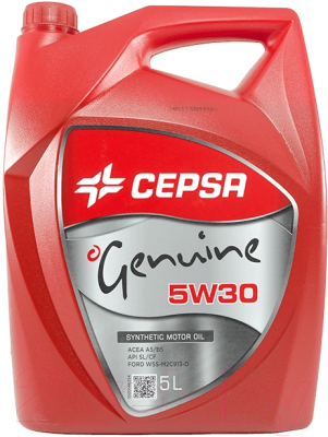 Моторное масло Cepsa Genuine 5W30 Synthetic / 512563073 (5л)