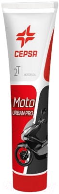 Моторное масло Cepsa Moto 2T Urban Pro / 514211907 (125мл)
