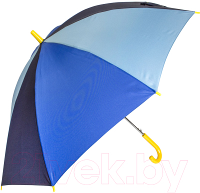 Зонт-трость Ame Yoke L 541 (синий/темно-синий/голубой)