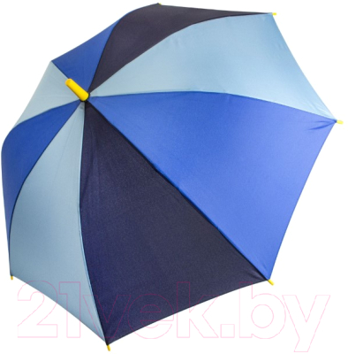 Зонт-трость Ame Yoke L 541 (синий/темно-синий/голубой)