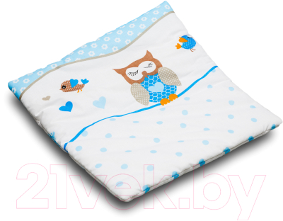 Подушка для новорожденных Баю-Бай Раздолье ПШ10-Р4 (голубой)