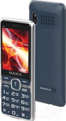 Мобильный телефон Maxvi M5 (маренго)