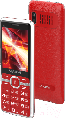 Мобильный телефон Maxvi M5 (красный)