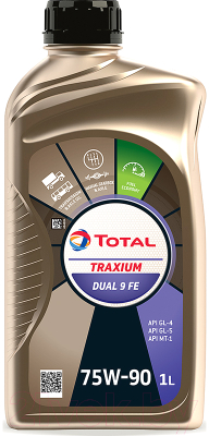 Трансмиссионное масло Total Transmission Dual 9 FE 75W90 / 201656 / 214145 (1л)