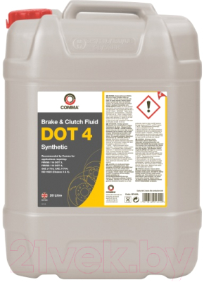 Тормозная жидкость Comma DOT 4 / BF420L (20л)